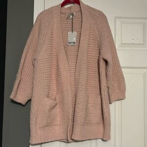 Brand New Barefoot Dreams Cardigan size Large